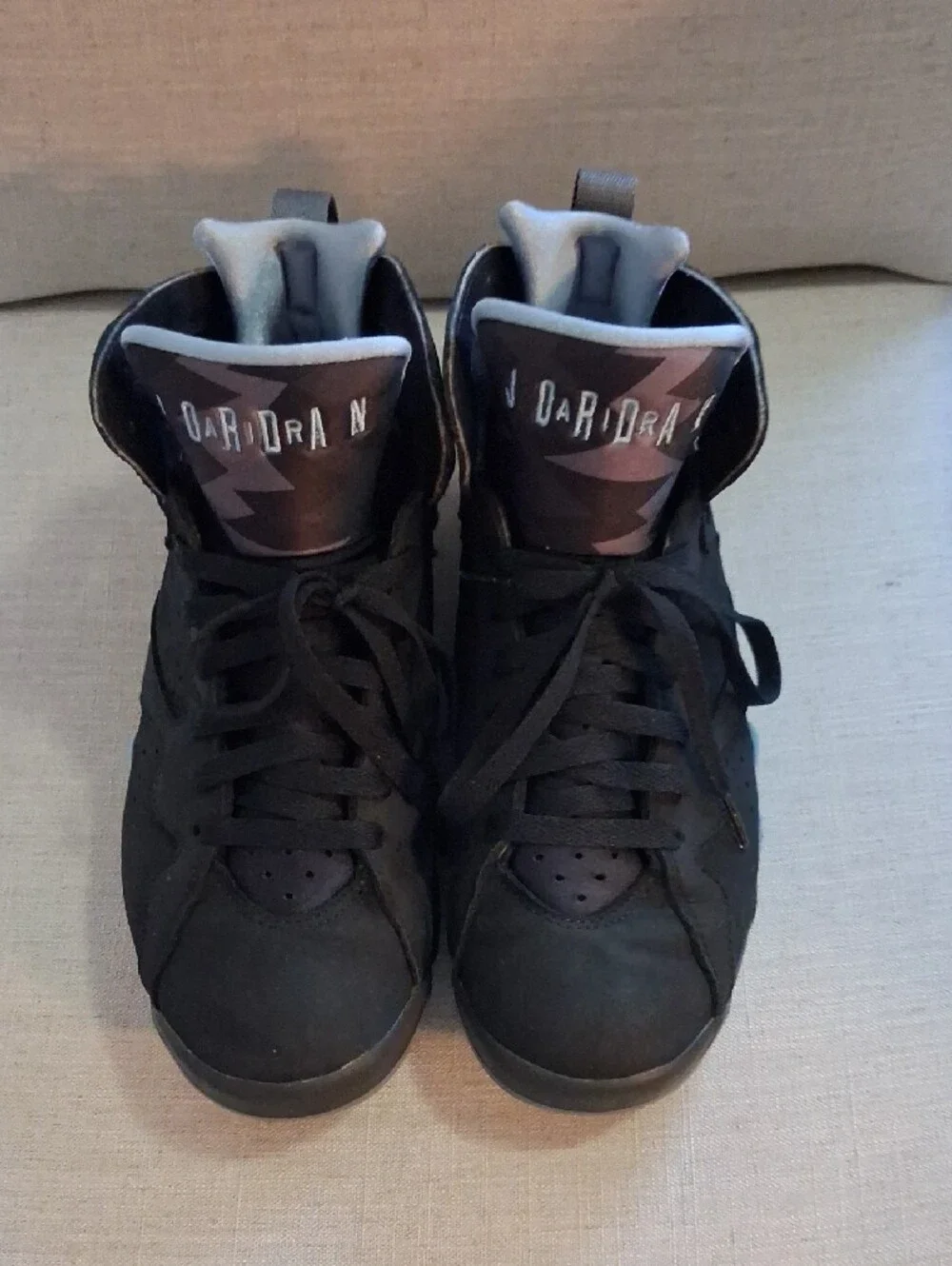 Jordan Black High-Top Sneakers